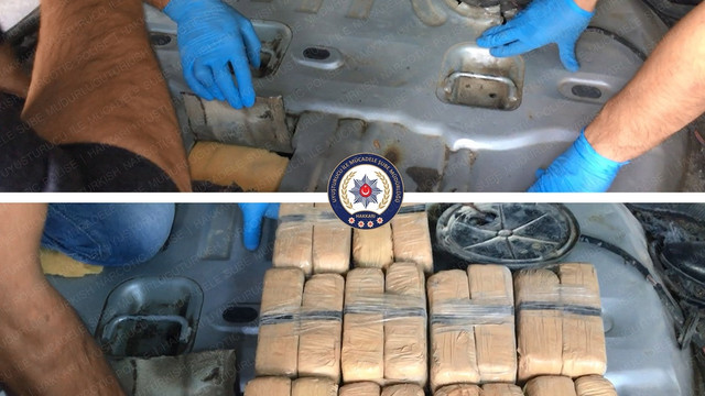 Hakkari'de uyuşturucu operasyonu