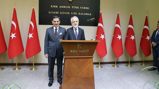 Hatay Valisi Topaca'ya ziyaretler