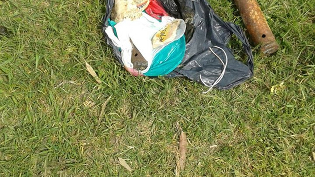 Hatay'da yola tuzaklanmış patlayıcı imha edildi