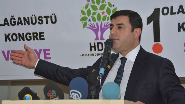 HDP Eş Genel Başkanı Demirtaş:
