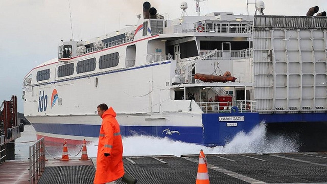 İDO iç hat seferlerini iptal etti