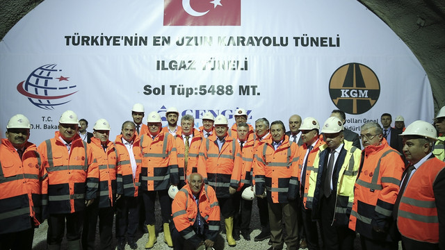 Ilgaz Tüneli Işık Göründü Töreni