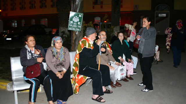İzmirde hastanede yangın çıktı!