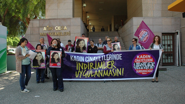İzmir'deki kadın cinayeti davası