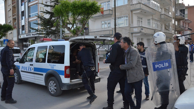 Karaman'da amatör küme maçında kavga