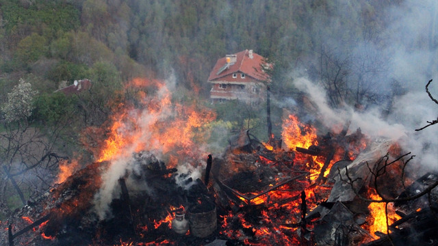 Kastamonu'da yangın