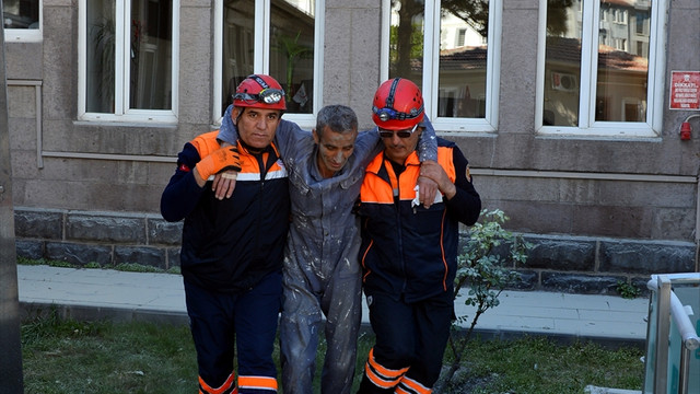 Kayseri'de doğalgaz patlaması tatbikatı