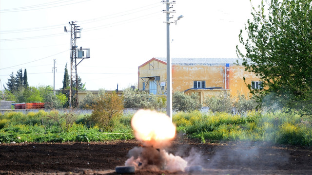 Kilis'e düşen roket mermileri