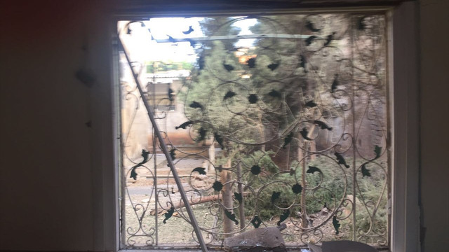 Kilise roket mermisi düştü: 1 yaralı