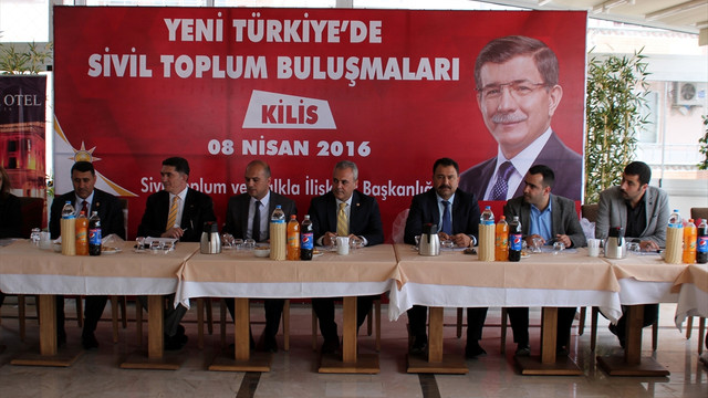 Kilis'te Yeni Türkiye'de Sivil Toplum Buluşmaları toplantısı