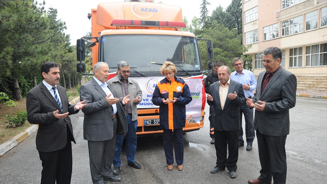 Konya'dan Bayırbucak Türkmenlerine yardım