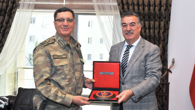 Korgeneral Yaşar'dan Osmaniye Valisi Al'a ziyaret