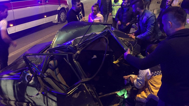Maltepe'de trafik kazası: 4 yaralı