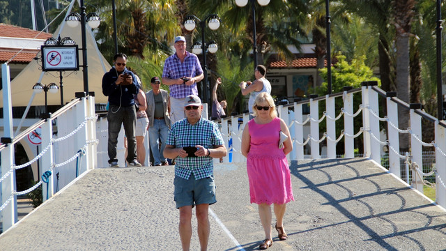 Marmaris'te kruvaziyer turizmi