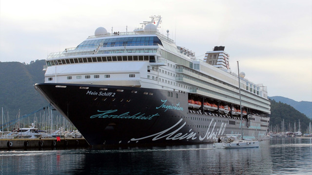 Marmaris'te kruvaziyer turizmi