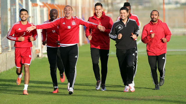 Medicana Sivasspor'da Beşiktaş maçı hazırlıkları