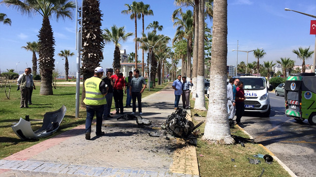 Mersin'de trafik kazası: 1 ölü