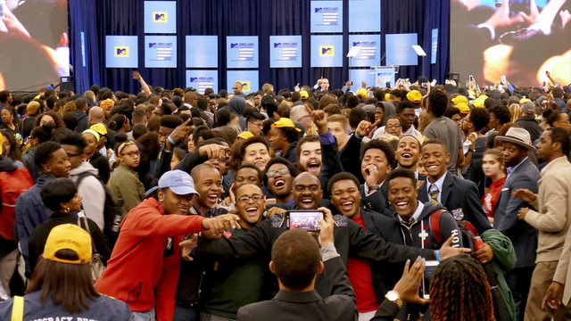 Michelle Obama Harlem'de 4 bin öğrenciyi ağırladı