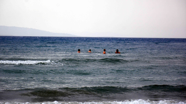 Muğla'da sıcak hava etkili oluyor