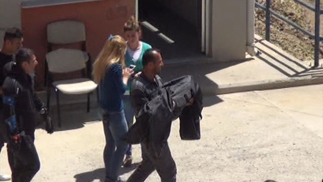 Nehre düşen iki kardeşin kaybolması