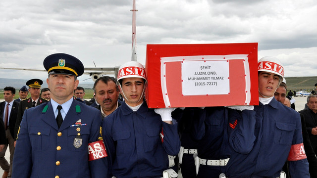 Şehit Uzman Onbaşı Muhammet Yılmaz Samsunda toprağa verilecek
