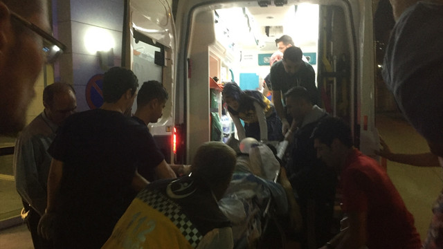 Operasyona giden helikopterle hayat kurtarıldı