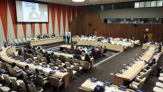 Paris İklim Anlaşması imza töreni