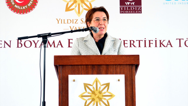 Porselen Boyama Eğitimi Sertifika Töreni