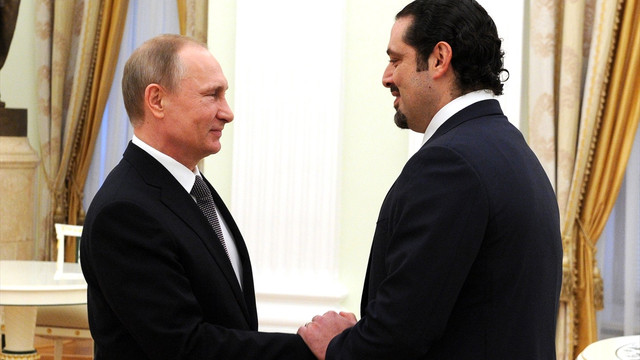 Putin, Lübnan eski Başbakanı Hariri ile görüştü