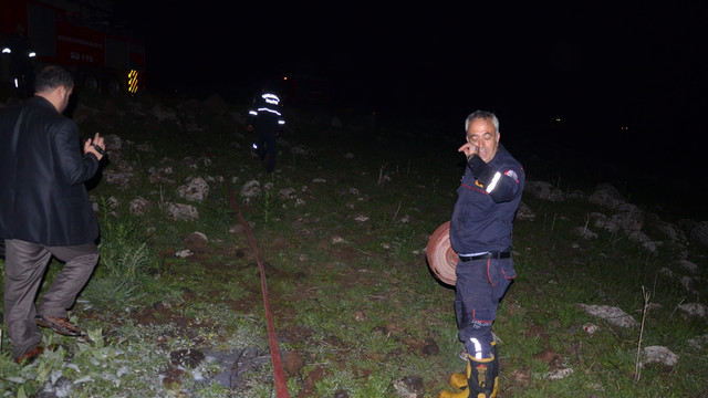 Şanlıurfa'da petrol boru hattında yangın