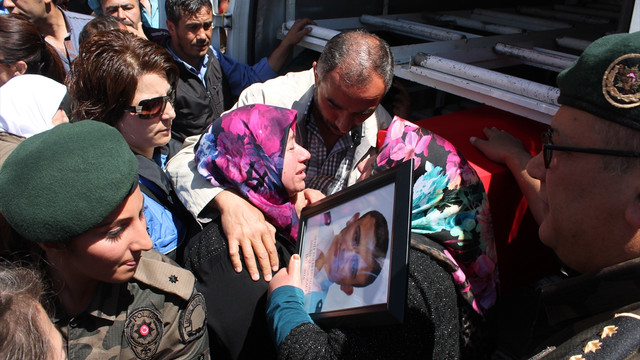 Aksaray şehidini uğurladı