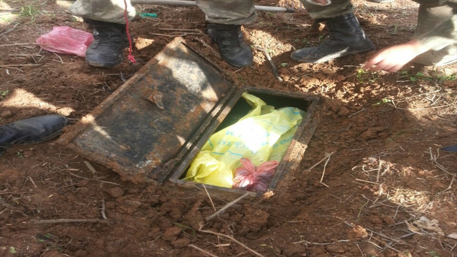 Şırnak'ta toprağa gömülü silahlar bulundu