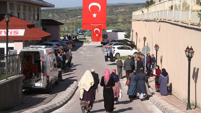 Şehit Serdal Uyanıkın cenazesi memleketi Çankırıya getirildi