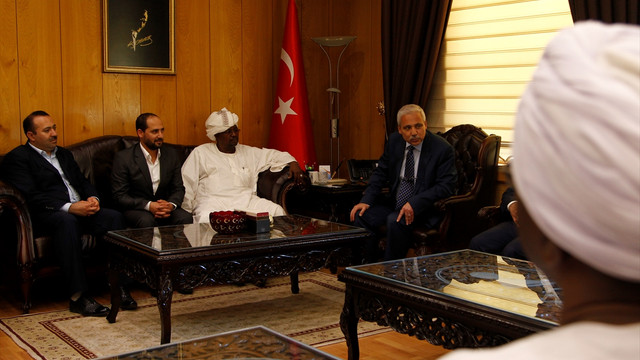 Sudanlı bakan ve belediye başkanları Kahramanmaraş'ta