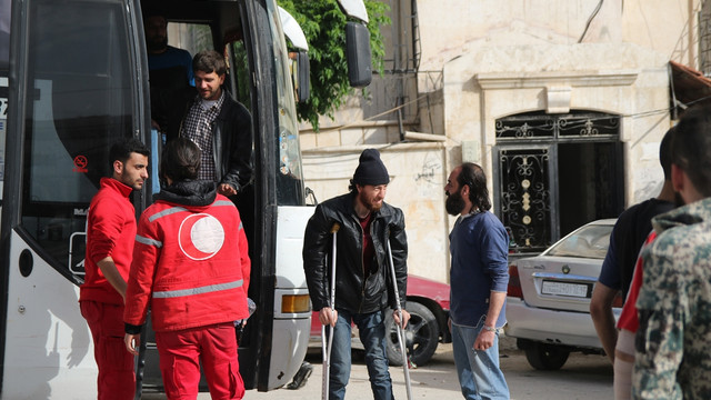 Suriye'de BM gözetimindeki tahliyeler