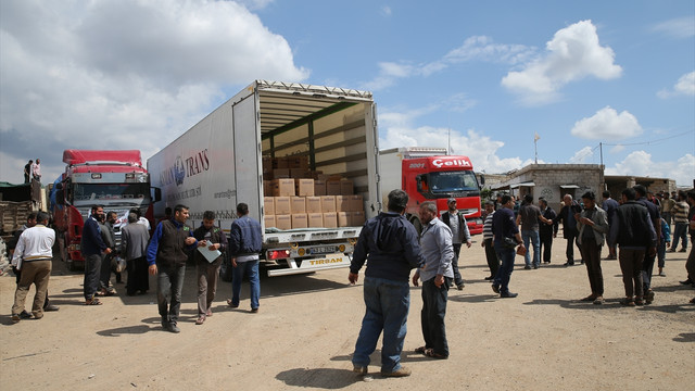 Suriyeli ailelere yardım