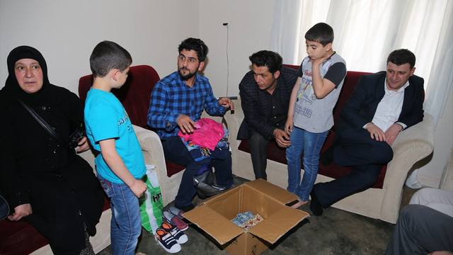 Suriyeli ailelere yardımlar