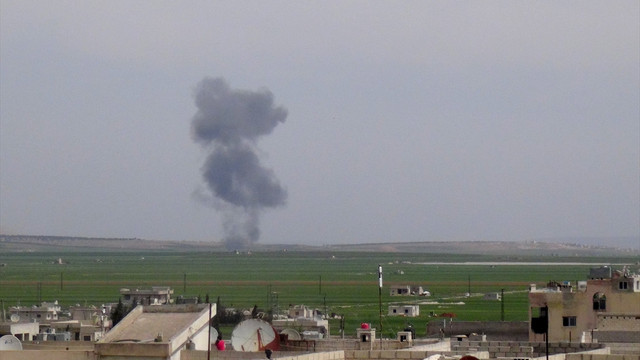 Muhalifler Halep'te savaş uçağını düşürdü