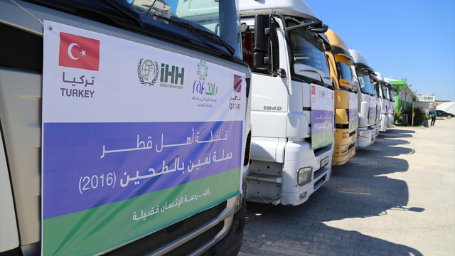 Suriye'ye 750 ton un yardımı