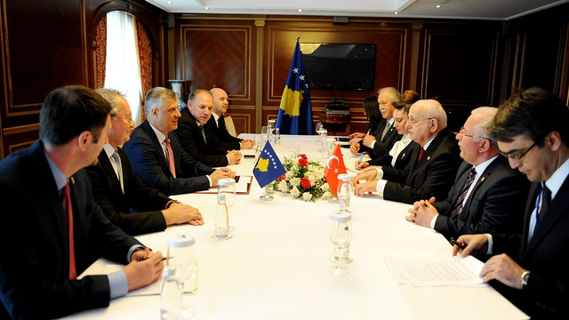 TBMM Başkanı Kahraman Kosova'da