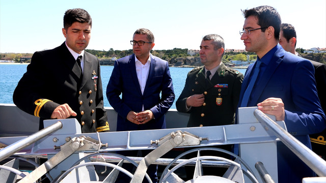 TCG Karadeniz Ereğli Gemisi ziyarete açıldı