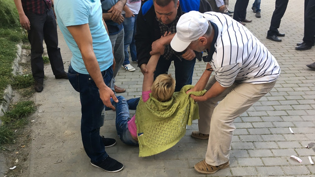 Tekirdağ'da balkondan düşen kadın ağır yaralandı