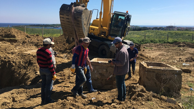 Tekirdağ'da iki lahit bulundu