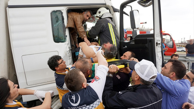 Tekirdağ'da trafik kazası: 1 yaralı