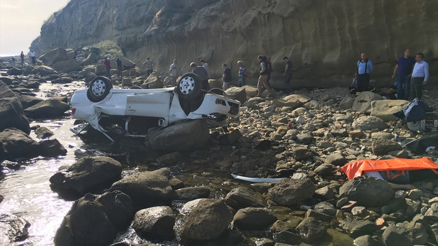 Tekirdağ'da uçuruma düşen araçtaki 4 kişi öldü