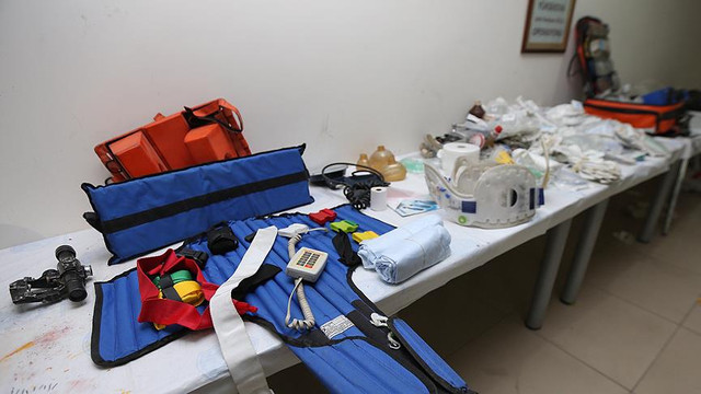PKK tarafından çalınan tıbbi malzemeler güvenlik güçleri tarafından bulundu