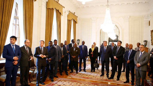 Türkiye'den İİT ülkeleri Moskova büyükelçilerine resepsiyon