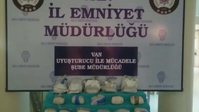 Van'da uyuşturucu operasyonu