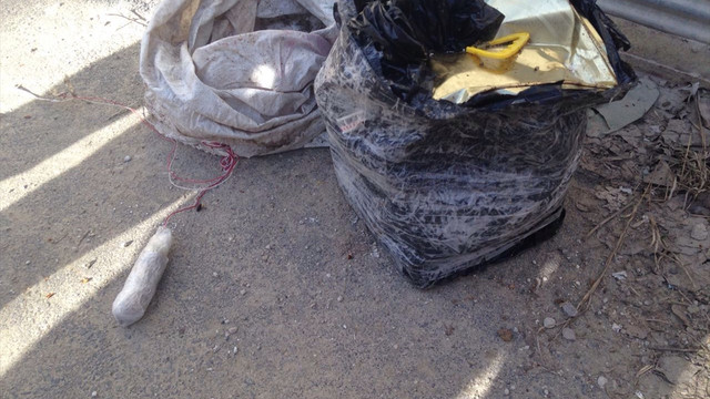 Vatandaşın ihbarı TNT'li tuzağı boşa çıkardı