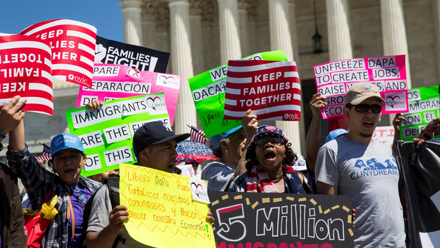 ABD Yüksek Mahkemesi yasa dışı göçmenlerin durumunu görüştü